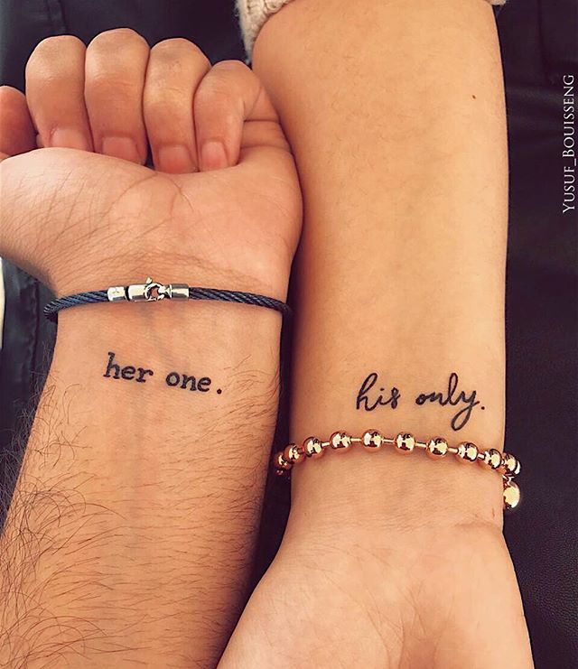Pin by Kathy Colwell on Tattoo | Matching couple tattoos, Matching .