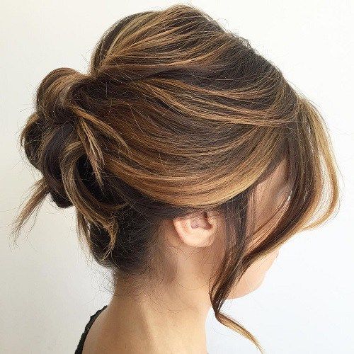 60 Trendiest Updos for Medium Length Hair | Updos for medium .