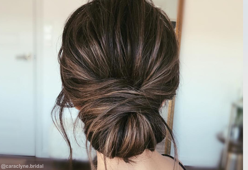 25 Easy & Cute Updos for Medium Ha