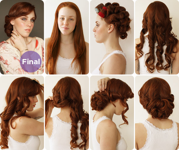 17 Vintage Hairstyles With Tutorials for You to Try - Pretty Desig