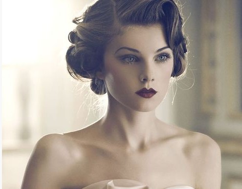 4 Glamorous Vintage Wedding Hairstyles - Pretty Desig