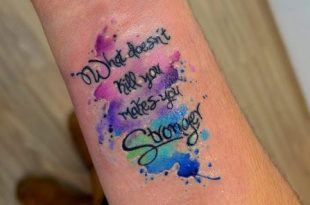 Watercolor Tattoos by Javi Wolf | Tattoos for daughters, Tattoos .