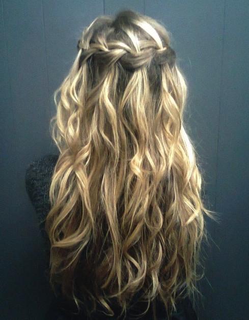 8 Cute Waterfall Twist Tutorial: Long Hairstyles Ideas - Pretty .