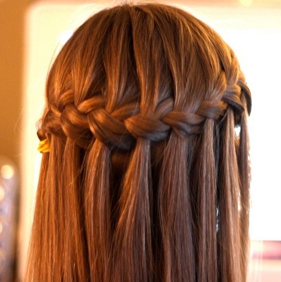8 Cute Waterfall Twist Tutorial: Long Hairstyles Ideas | Frisuren .