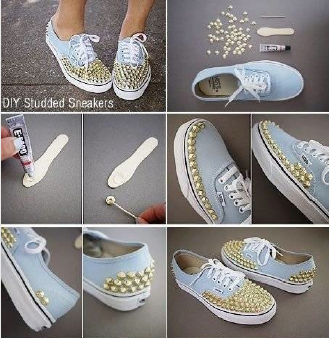 11 Ways for You to Makeover the Sneakers - Pretty Desig