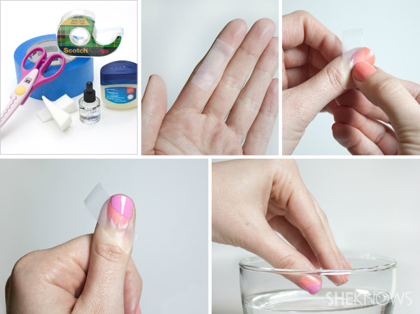 The secret to using tape in nail art – SheKno