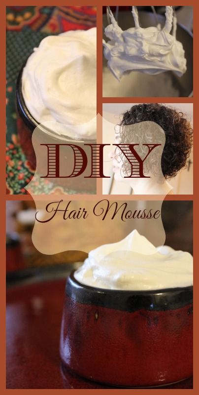 DIY Hair Mousse for Glossy, Healthy Curls | TheSweetPlantain.com .