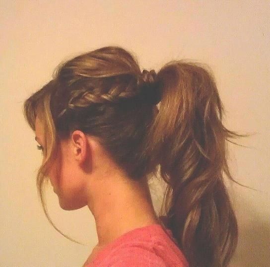 A cute way to spice up your ponytail! Get the look with haircare .