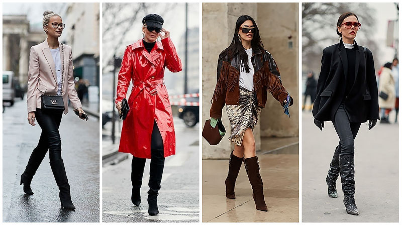 How to Wear Knee High Boots - The Trend Spott
