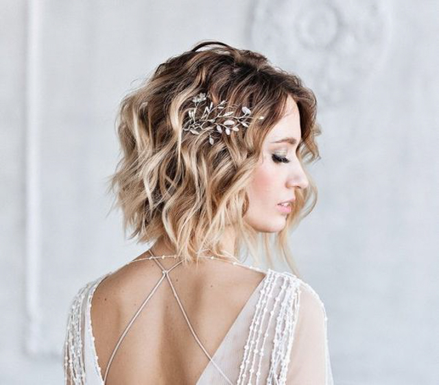 Tips on Choosing Bridal Headpieces for Girls with Short Hair | The .