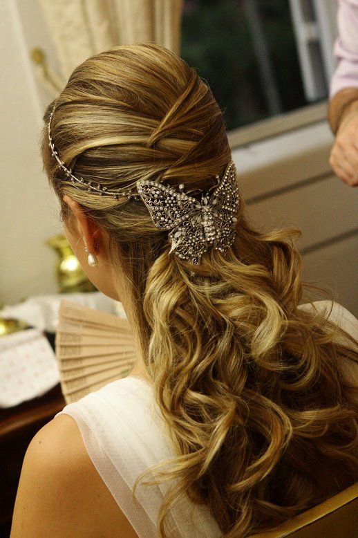 butterfly hair accessories for weddings | Butterfly Wedding Theme .