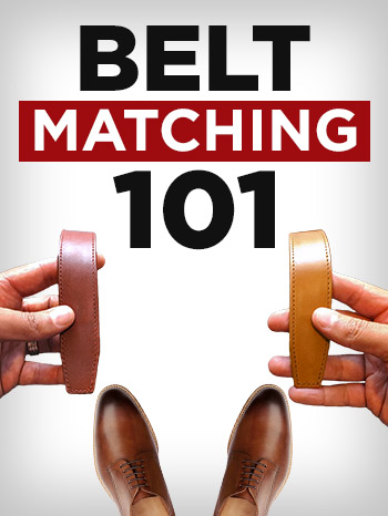 How To Match Your Belt & Shoes | Rules For Matching Colo