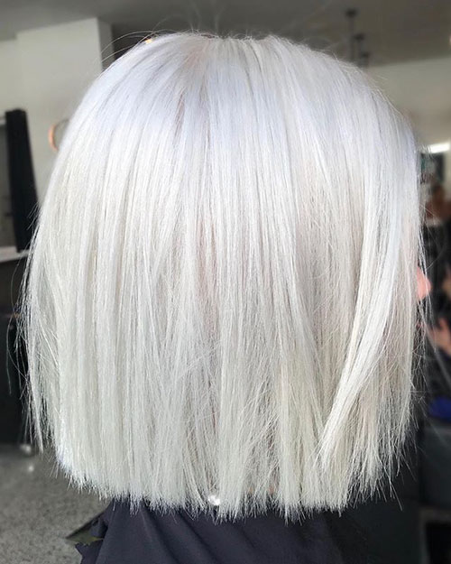 30+ New Short White Hair Ideas 2019 | Short-Haircut.c