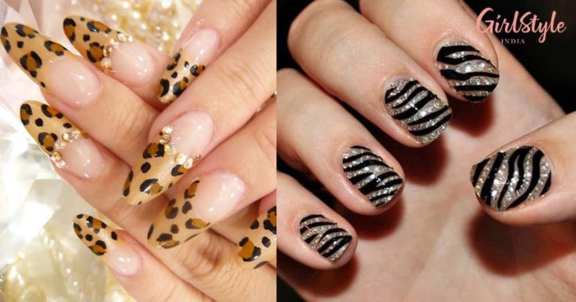 Here Are 20 Stylish Animal Print Nail Art Designs To Express Your .