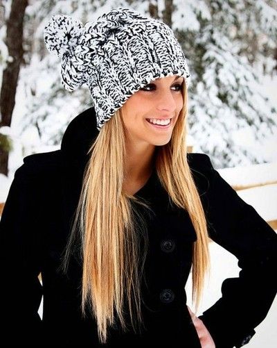 20 Winter Hair Looks with Hats You Must Adore | Style, Fashi