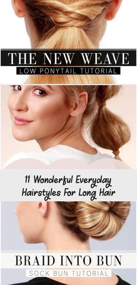 11 Wonderful Everyday Hairstyles For Long Hair | Everyday .