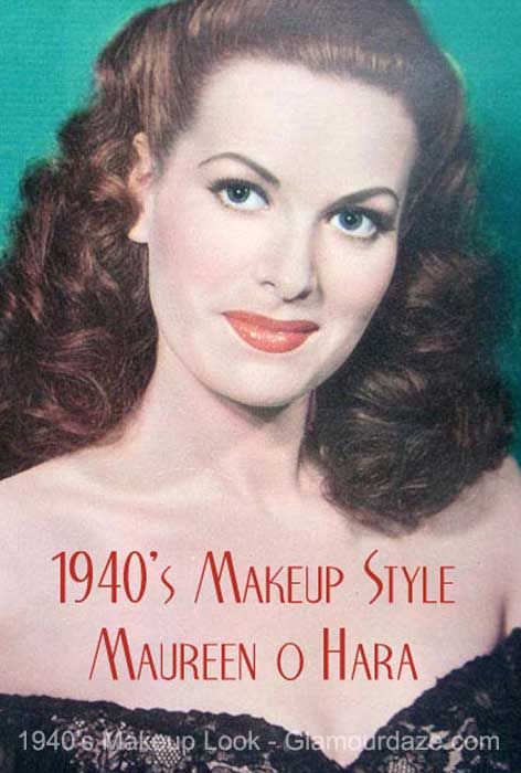 The History of 1940s Makeup - 1940 to 1949 | Glamour Daze | 1940s .