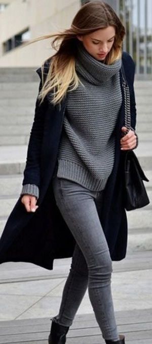 40+ Simple and Classy Winter Outfit ideas 2019 for ladies .