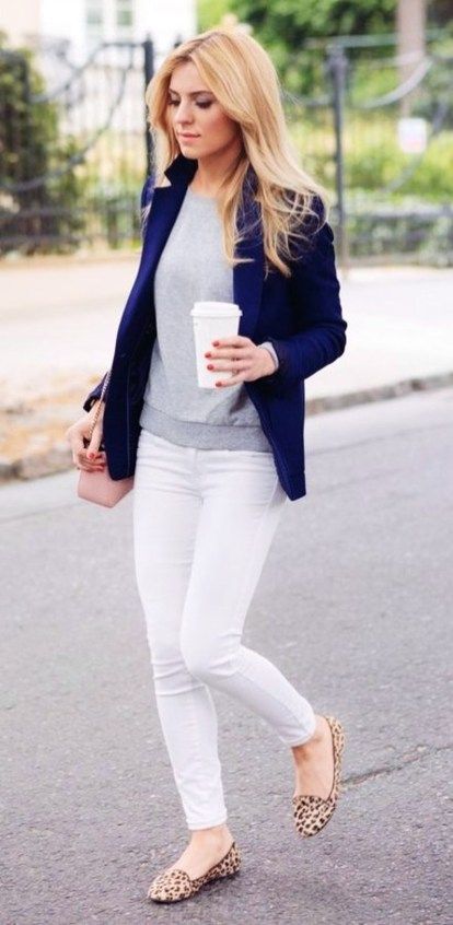 Amazing Winter White Skinny Jeans Outfits Ideas 10 | Summer .