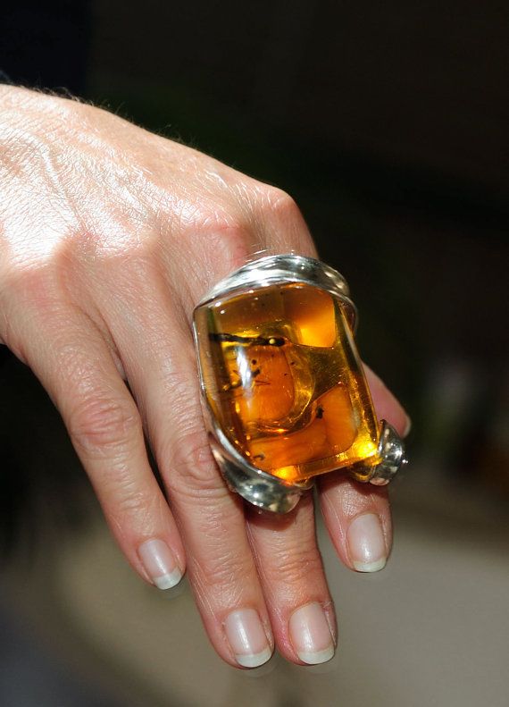 Spectacular massive mexican amber with fossil inclusions designed .
