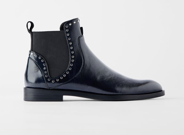 Zara Flat Ankle Boots With Studs | The Best Gift Ideas For Women .