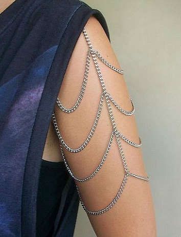 23 Hot Harnesses | Body chain jewelry, Arm jewelry, Body jewel