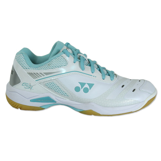Yonex Power Cushion 65XL Womens Badminton Shoes (White-Mint .