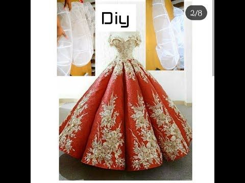 Diy Structured Panel Ball gown with boning - YouTube | Ball gowns .