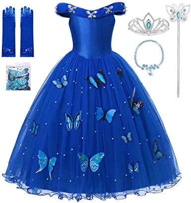 Amazon.com: MUABABY Girls Princess Pageant Ball Gowns Kids Tulle .