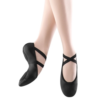 Bloch Prolite II Leather Ballet Slippers - Bla