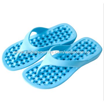 China Ladies new fashionable sandals EVA massage flip-fops slipper .