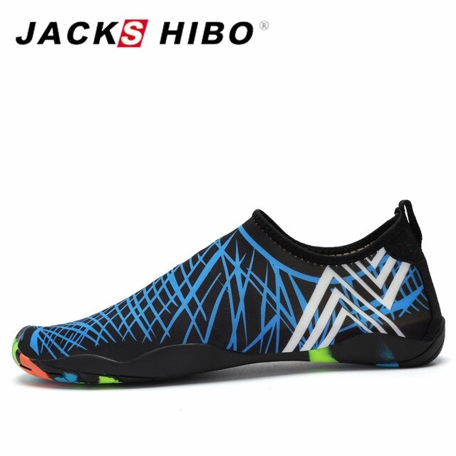 JACKSHIBO Summer Women Men Water Shoes Bathing Shoes Unisex .