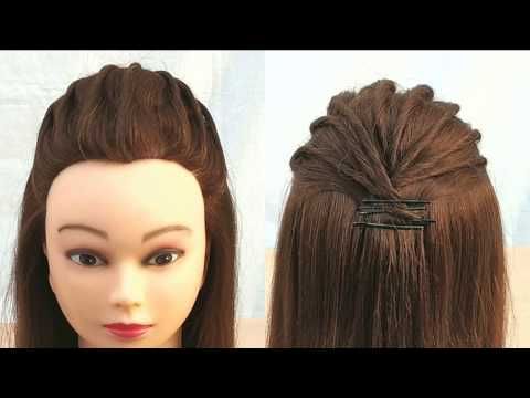 Most Beautiful Hairstyle for open hairstyle:party wedding || Easy .