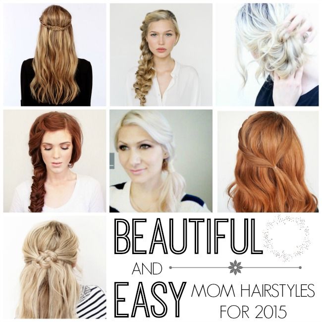 Beautiful, Easy & Quick Mom Hairstyles - Our Thrifty Ideas | Easy .