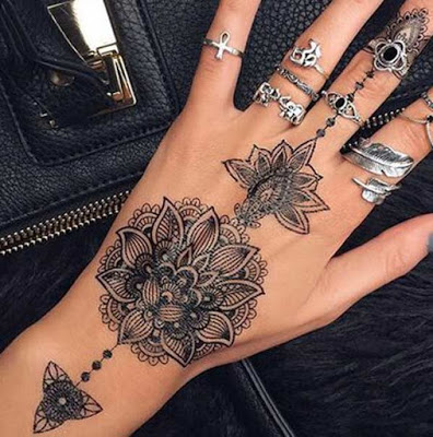 30 Best and Beautiful Henna Tattoo Designs idea for Women - Ftw Bl