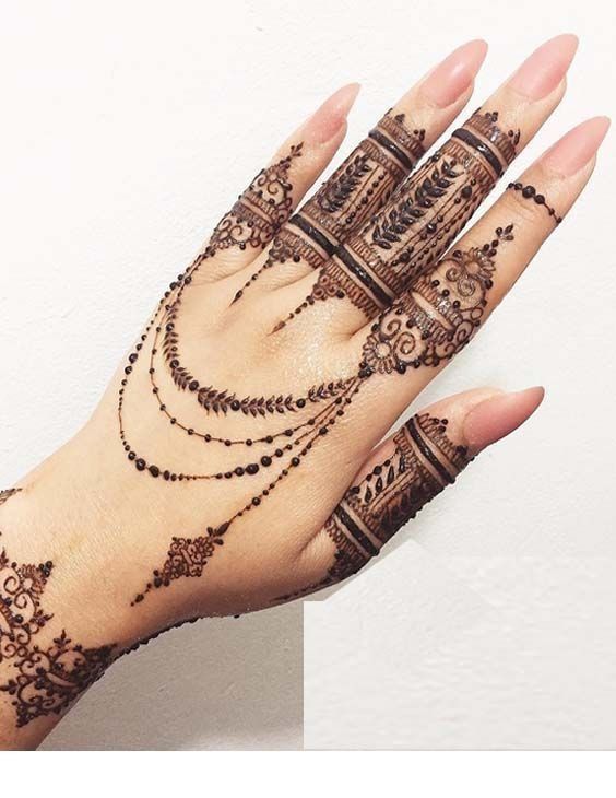 Beautiful Henna Tattoo Designs For Back Hand 2 | Modern mehndi .