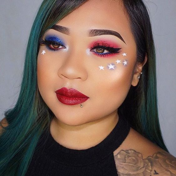 8 Fourth Of July Makeup Looks That Will Bring Out Your Inner .