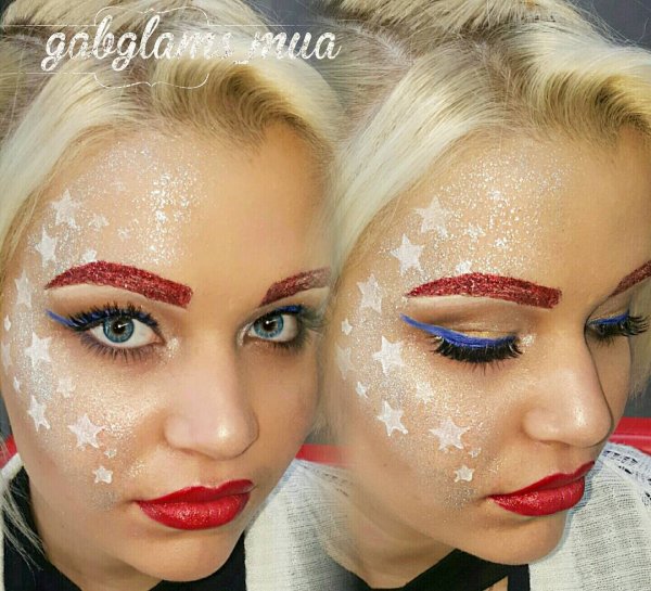55 Awesome Fourth Of July Makeup Ide