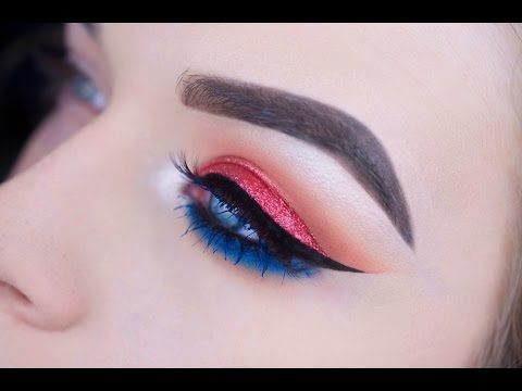 Beautiful Makeup for Fourth of July