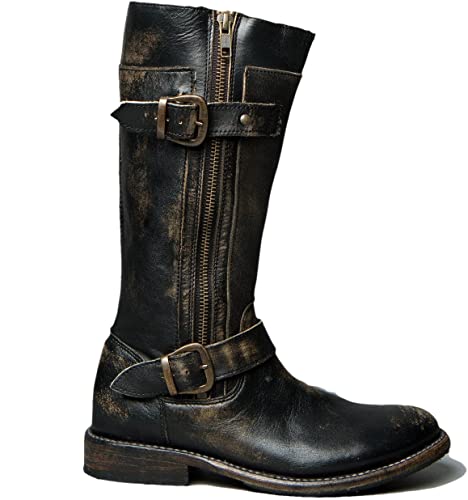Amazon.com | Bed|Stu Women's Gogo Leather Boot (6.5 B(M) US, Black .