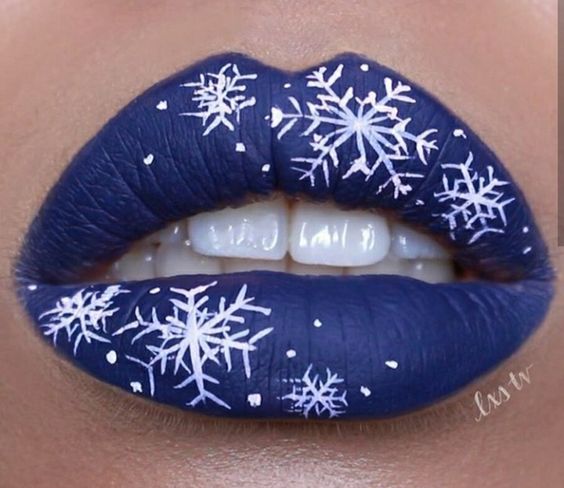 Best Creative Lip Makeup Ideas for Christmas Party - Christmas .