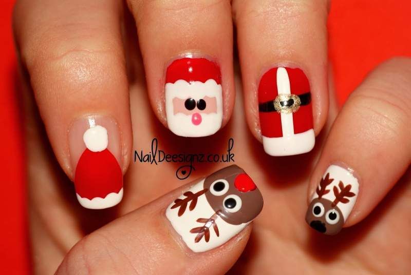 Best Christmas Nail Art Designs/Ideas and Inspirations to follow .