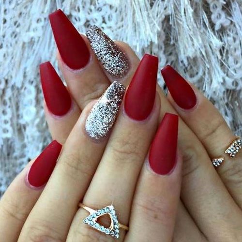 Best Acrylic Christmas Nails - 71 Acrylic Christmas Nail Designs .