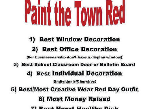 Paint The Town Red' in February | Union Daily Tim