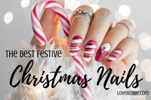 51 Festive Christmas Nail Art Ideas: Holiday Nail Designs (2020 Guid