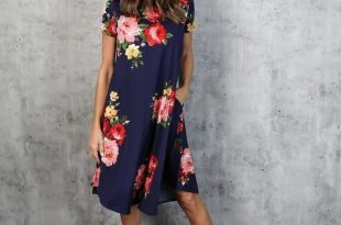 65+ Best Floral dresses Inspirations | Modest dresses, Cute .