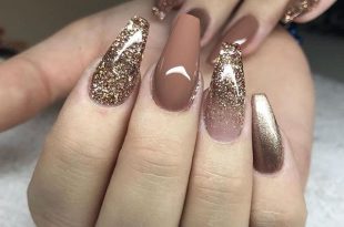 49 Best Glitter Nail Art Ideas For Glam Loo