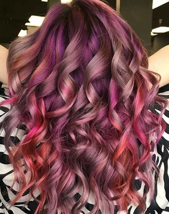 22 Stunning Valentine's Day Hair Color Ideas for 2018 (With images .