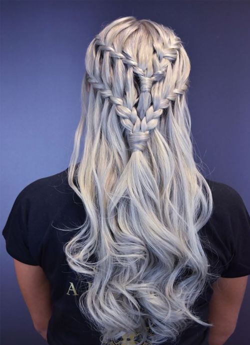 Best Braided HairStyles 2019-2020 | Khaleesi hair, Queen hair .
