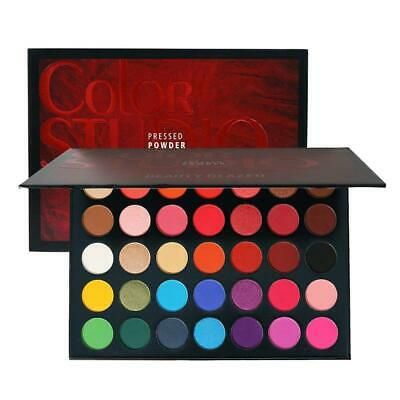 Details about 35 Colors Makeup Eyeshadow Palette Highlighter .